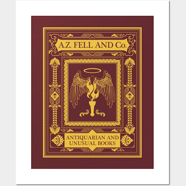 Antiquarian and Unusual Books Wall Art by Plan8